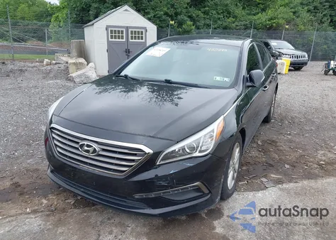 2016 Hyundai Sonata Eco из США, поврежденный, VIN 5NPE24AA8GH420343